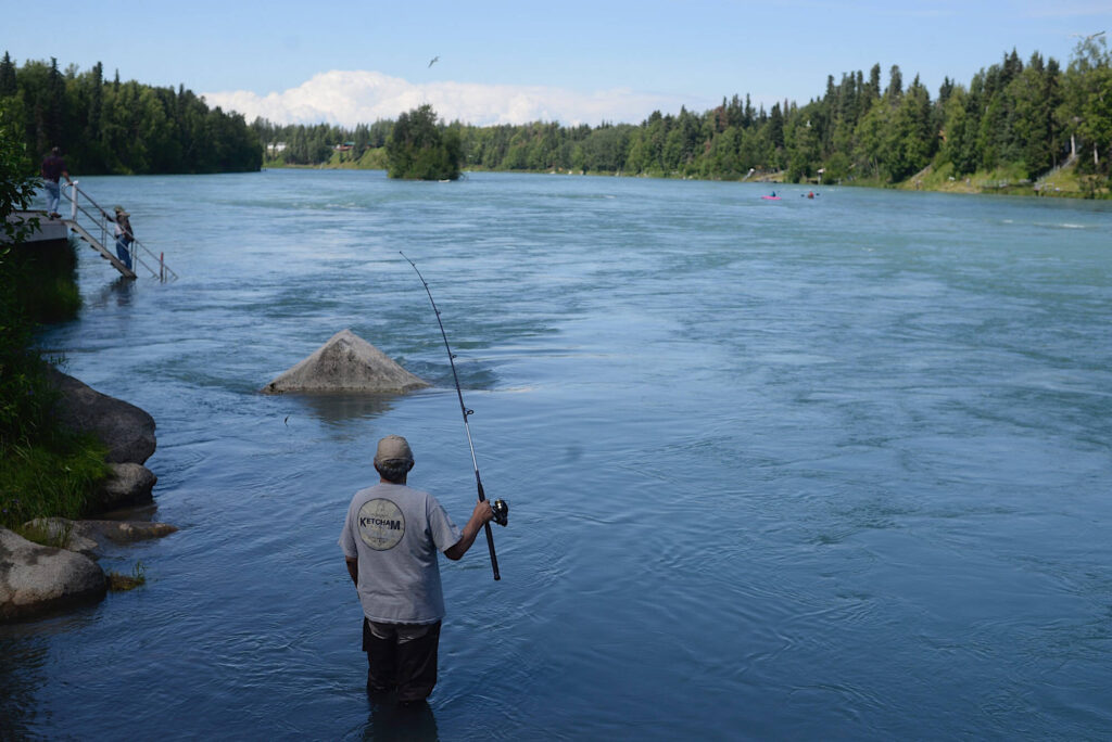 Coho Fishing Poor On Kenai Kasilof Russian Rivers Peninsula Clarion