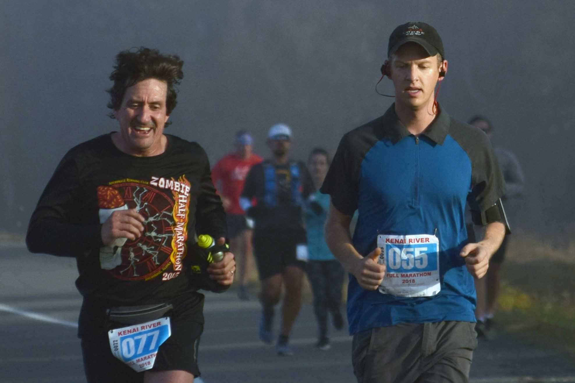 Kenai River Marathon runners treated to brilliant autumn day