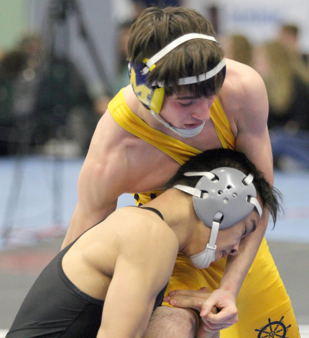 Lancer Smith lives up to billing as toughest wrestling tourney