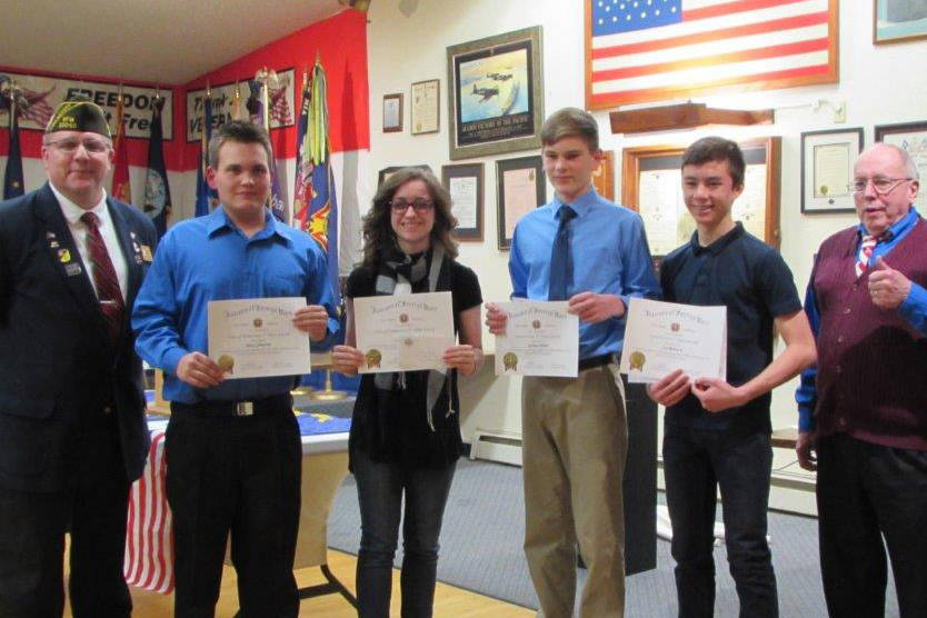 Students compete in VFW’s Voice of Democracy