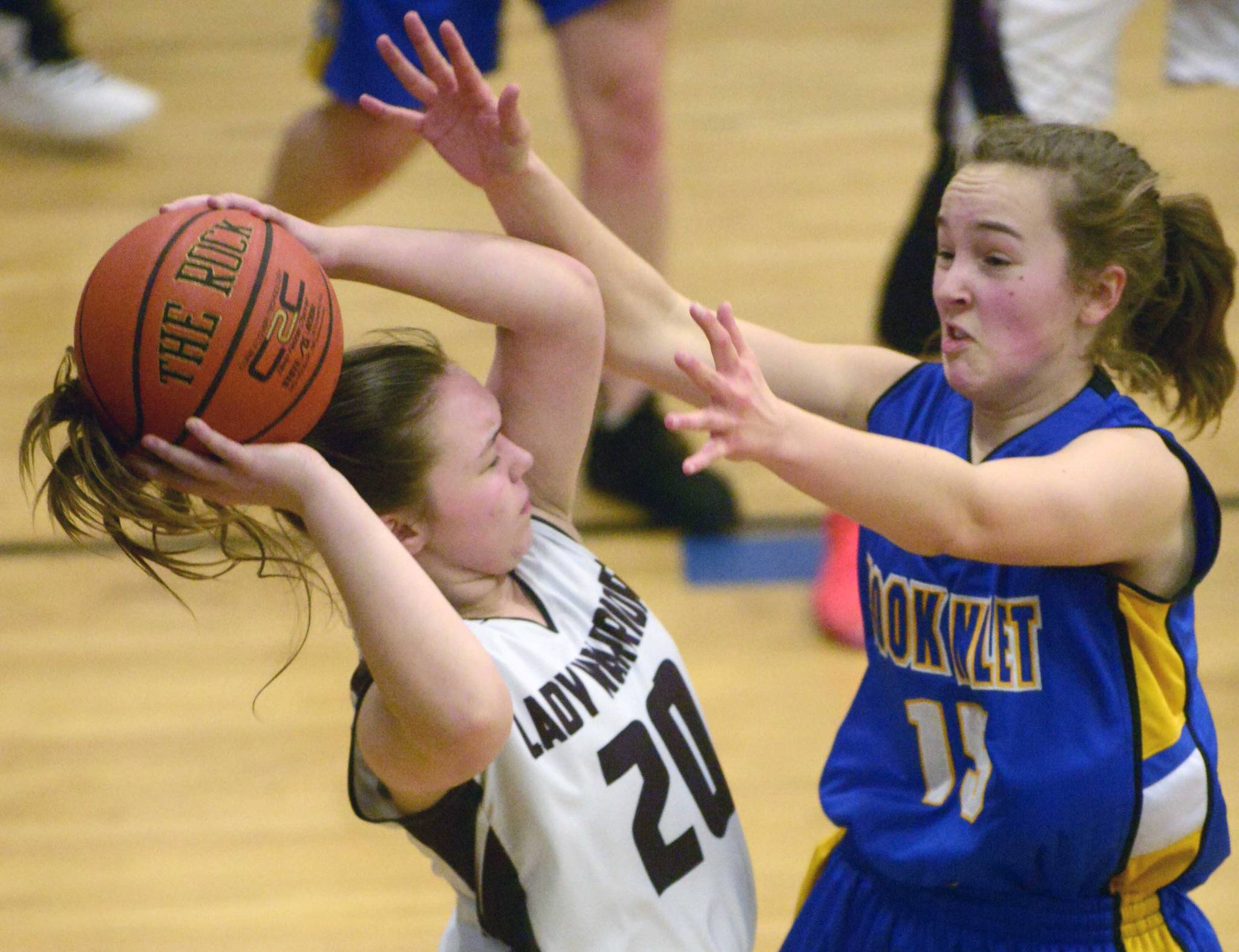 CIA girls stifle Nikolaevsk for Peninsula Conference title; Warriors come back for 2nd