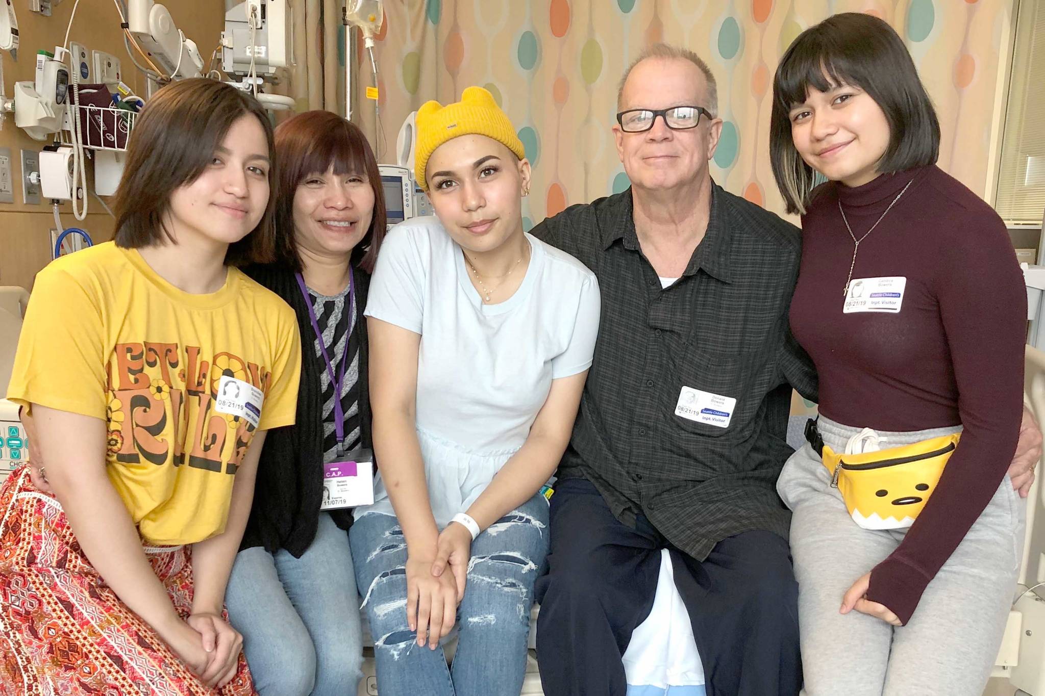 From left, Brandiee, Helen, Donalen, Donald and Candice Bowers. (Photo provided by Bowers family)