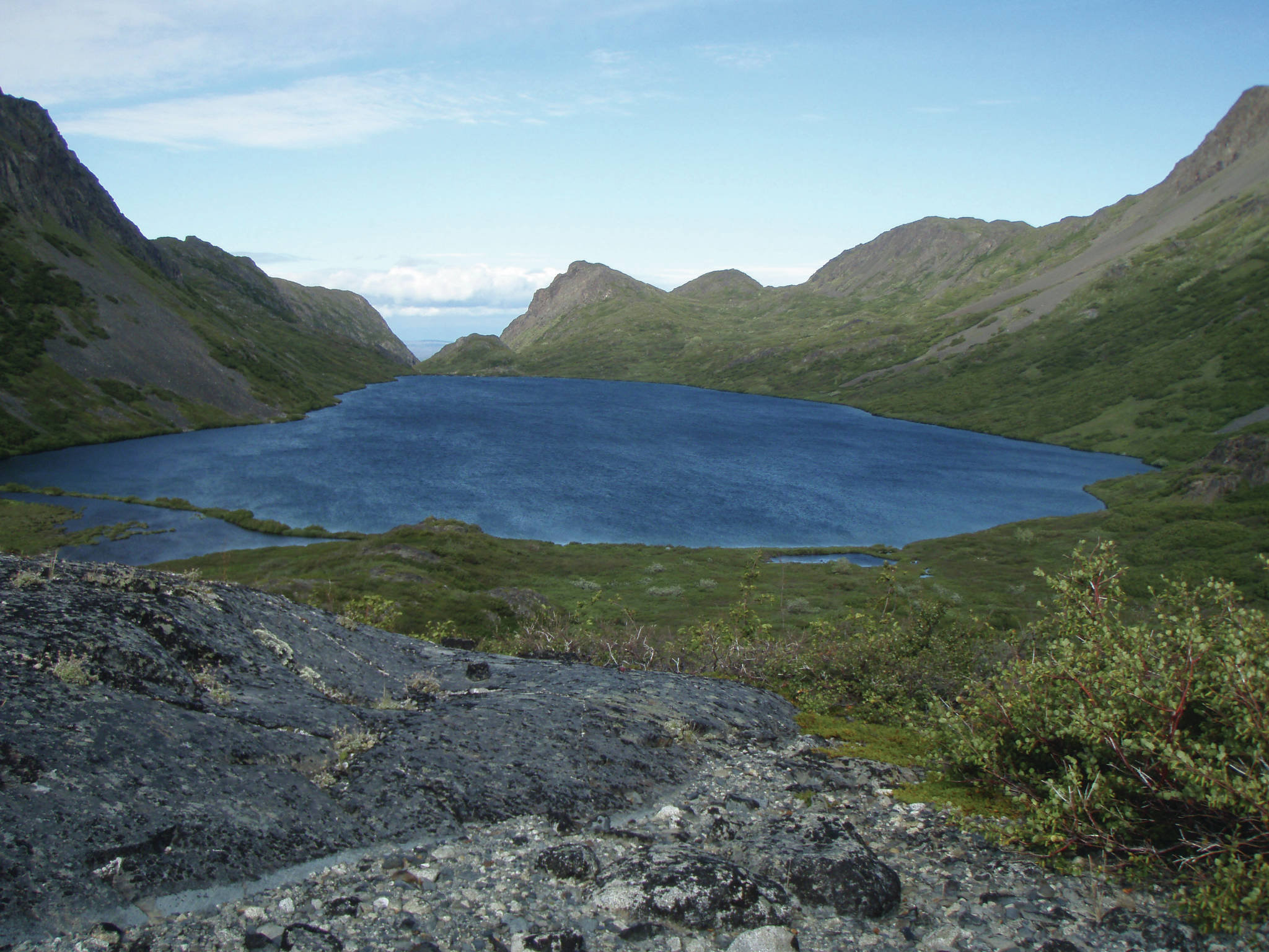 Solo patrol to Green Lake in the Andrew Simons Wilderness during sheep season. (Photo by Kelly Modla/USFWS)