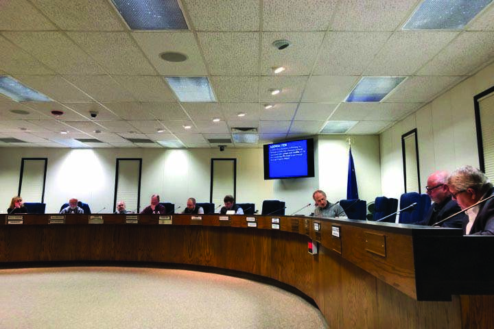 The Kenai Peninsula Borough Assembly meets on Tuesdays inside in the Kenai Peninsula Borough Betty J. Glick Assembly Chambers, on Tuesday, Jan. 7, 2019, in Soldotna, Alaska. (Photo by Victoria Petersen/Peninsula)