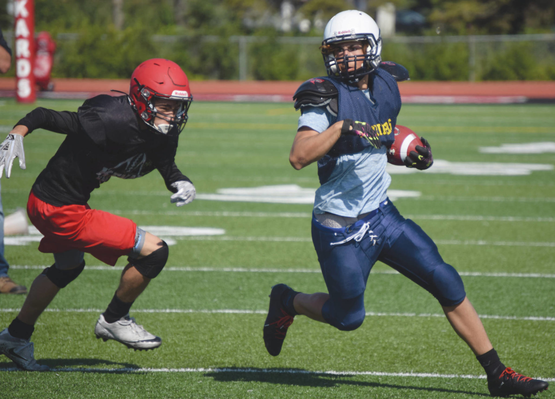 Football jamboree marks return of prep sports Peninsula Clarion