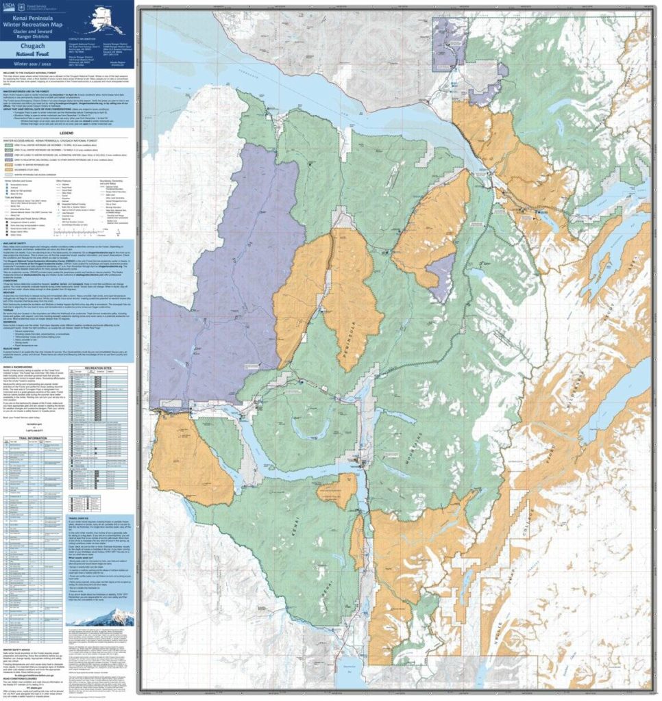 Parts of Chugach National Forest open to snowmachine use | Peninsula ...