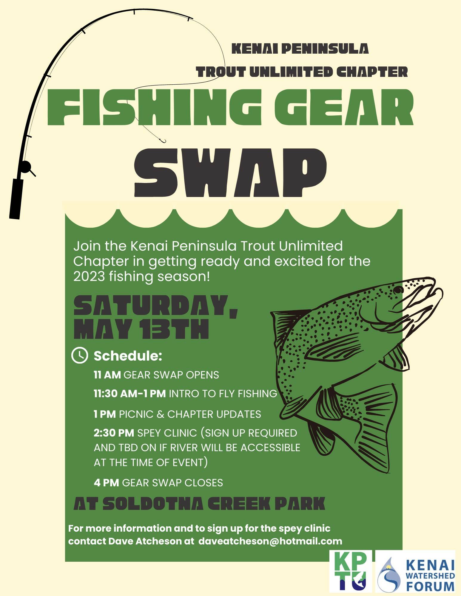 Trout Unlimited to host fishing gear swap May 13