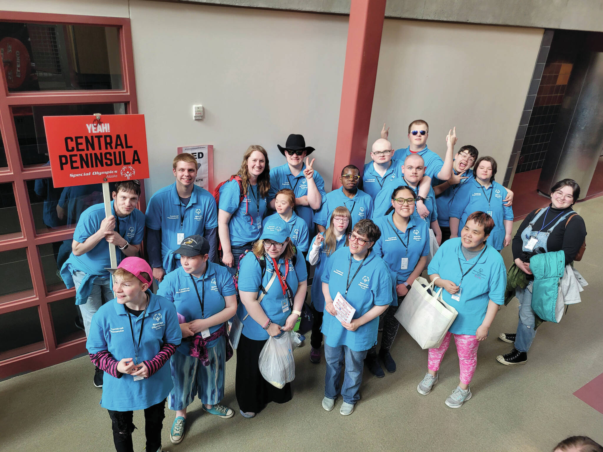 The Special Olympics Alaska Central Peninsula team stands together for a photo during the Summer State Games in Anchorage, Alaska. (Photo provided by Special Olympics Alaska Central Peninsula)