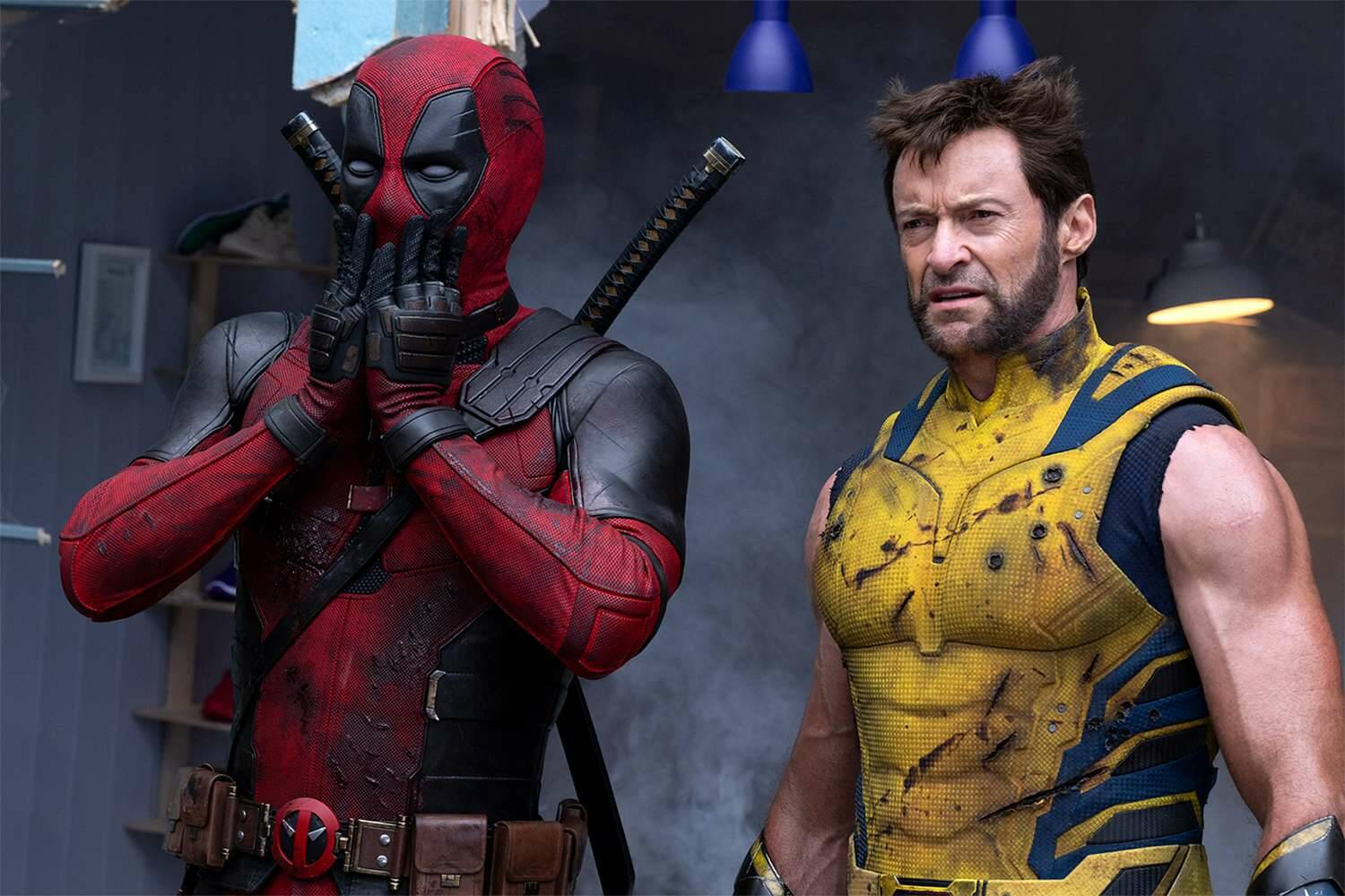 Ryan Reynolds plays Deadpool and Hugh Jackman plays Wolverine in “Deadpool & Wolverine.” (Promotional photo courtesy Marvel Studios)