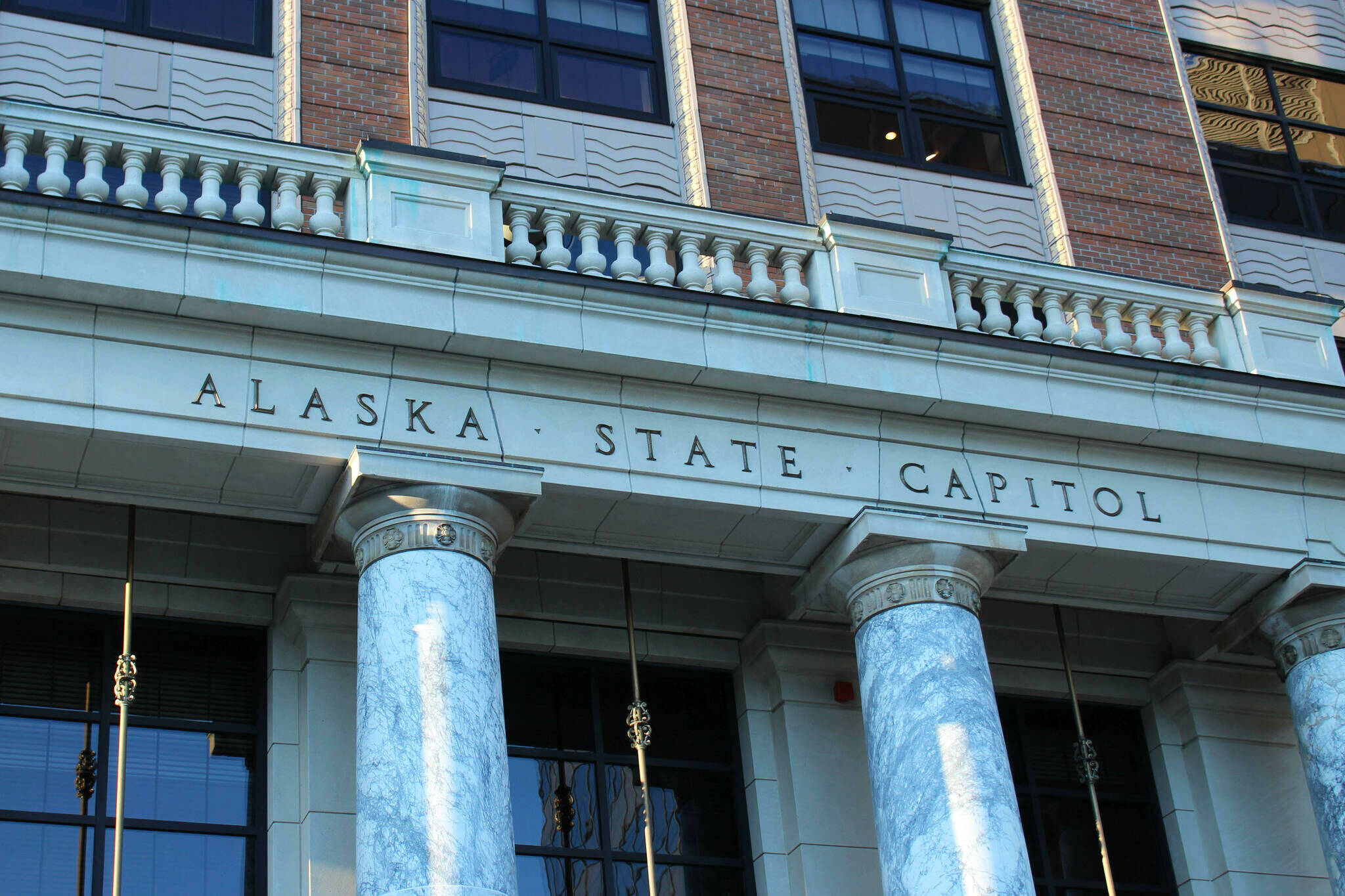 The Alaska State Capitol on March 1, 2024. (Ashlyn O’Hara/Peninsula Clarion)