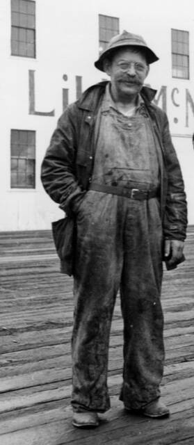 Photo courtesy of the Dolly Christl Collection
Charles “Windy” Wagner was an early seasonal resident on Tustumena Lake. He lived in Kenai but trapped, usually with partners, during the winters.