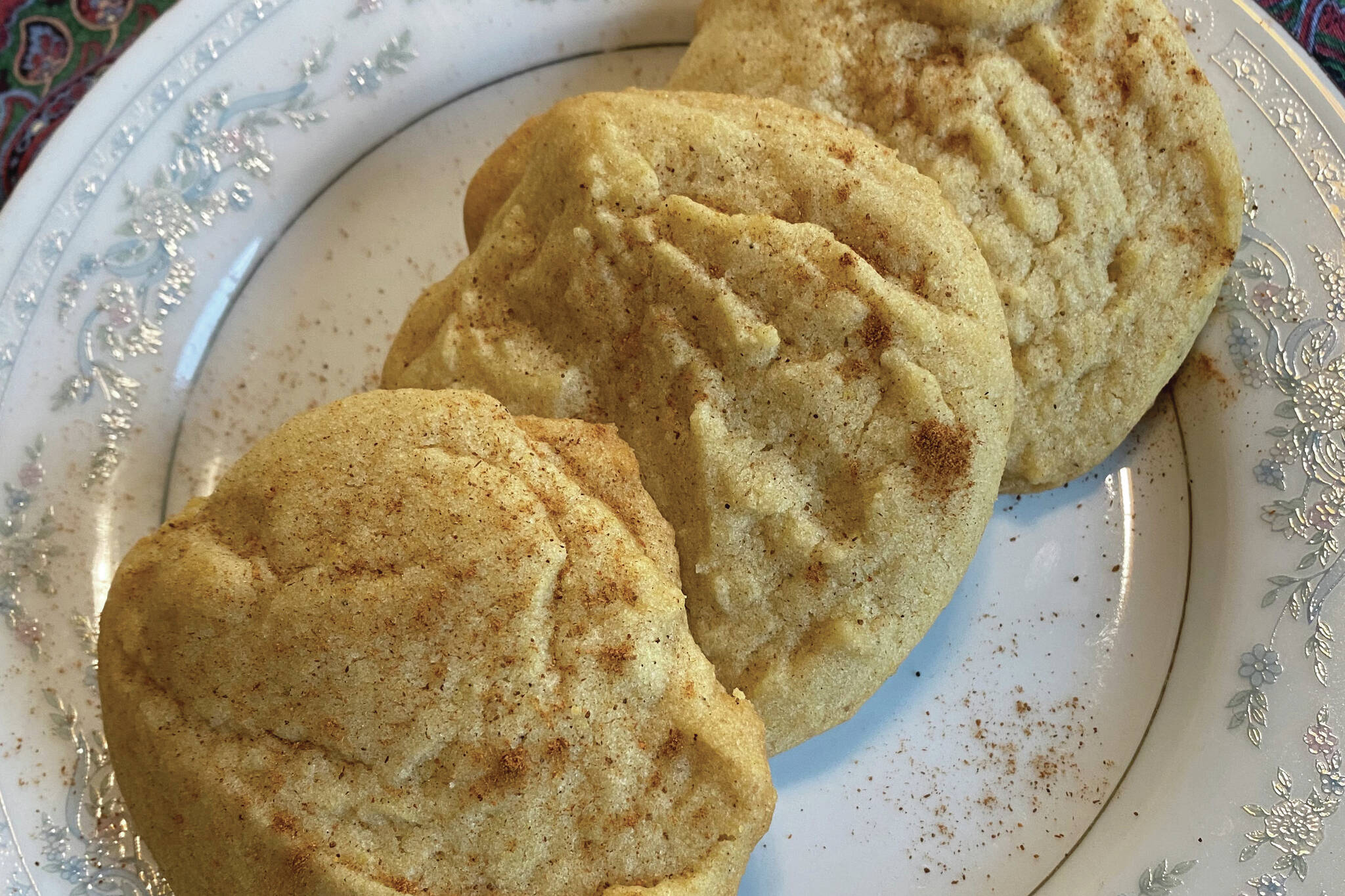 These chai latte cookies are fragrant and complex, perfect for autumn evenings at the table. (Photo by Tressa Dale/Peninsula Clarion)