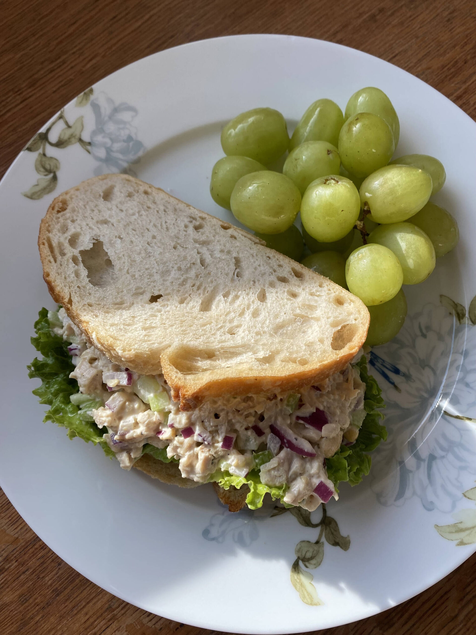 This classic chicken salad is bright and tangy. (Photo by Tressa Dale/Peninsula Clarion)