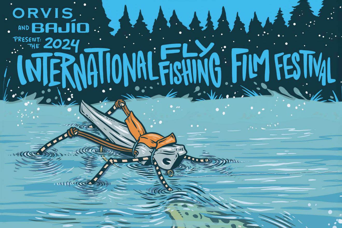 Poster for the 2024 International Fly Fishing Film Festival. (Promotional image courtesy International Fly Fishing Film Festival)